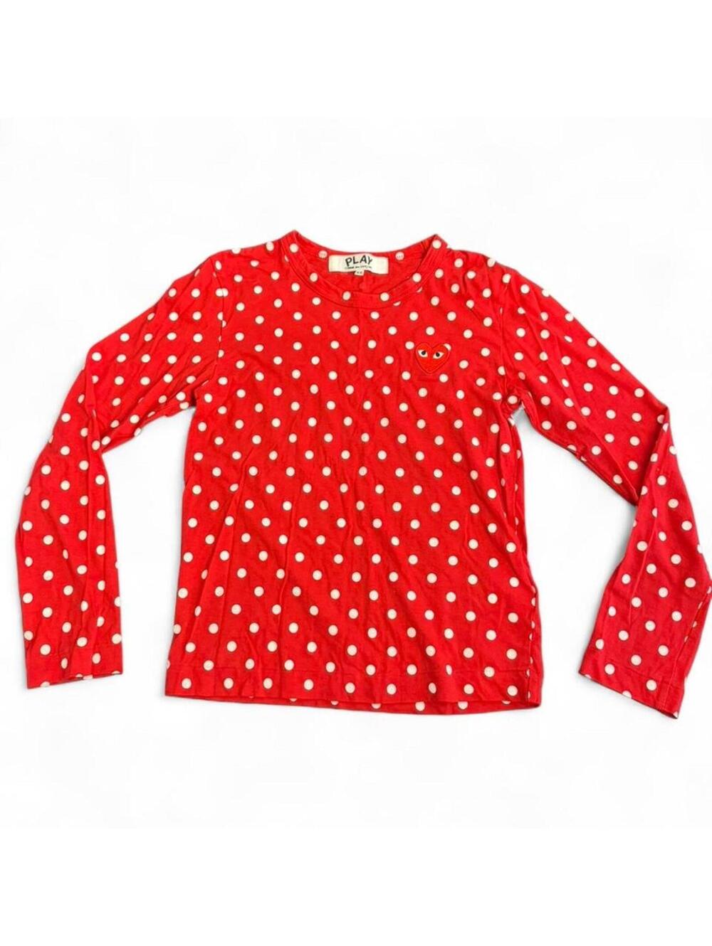 Comme des Garçons Play Women's Red Shirt